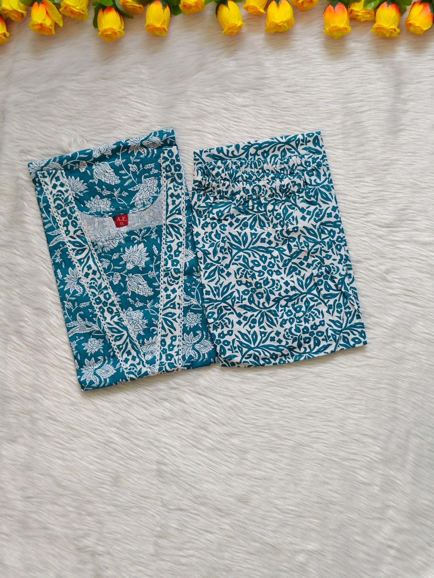 SEA GREEN COTTON CORD