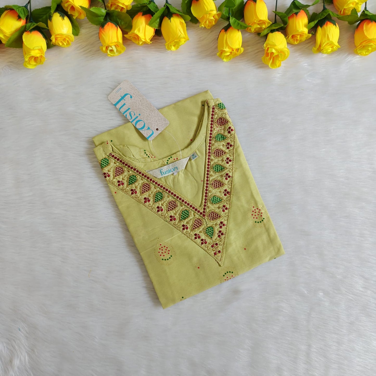 LEMON NOOR KURTI