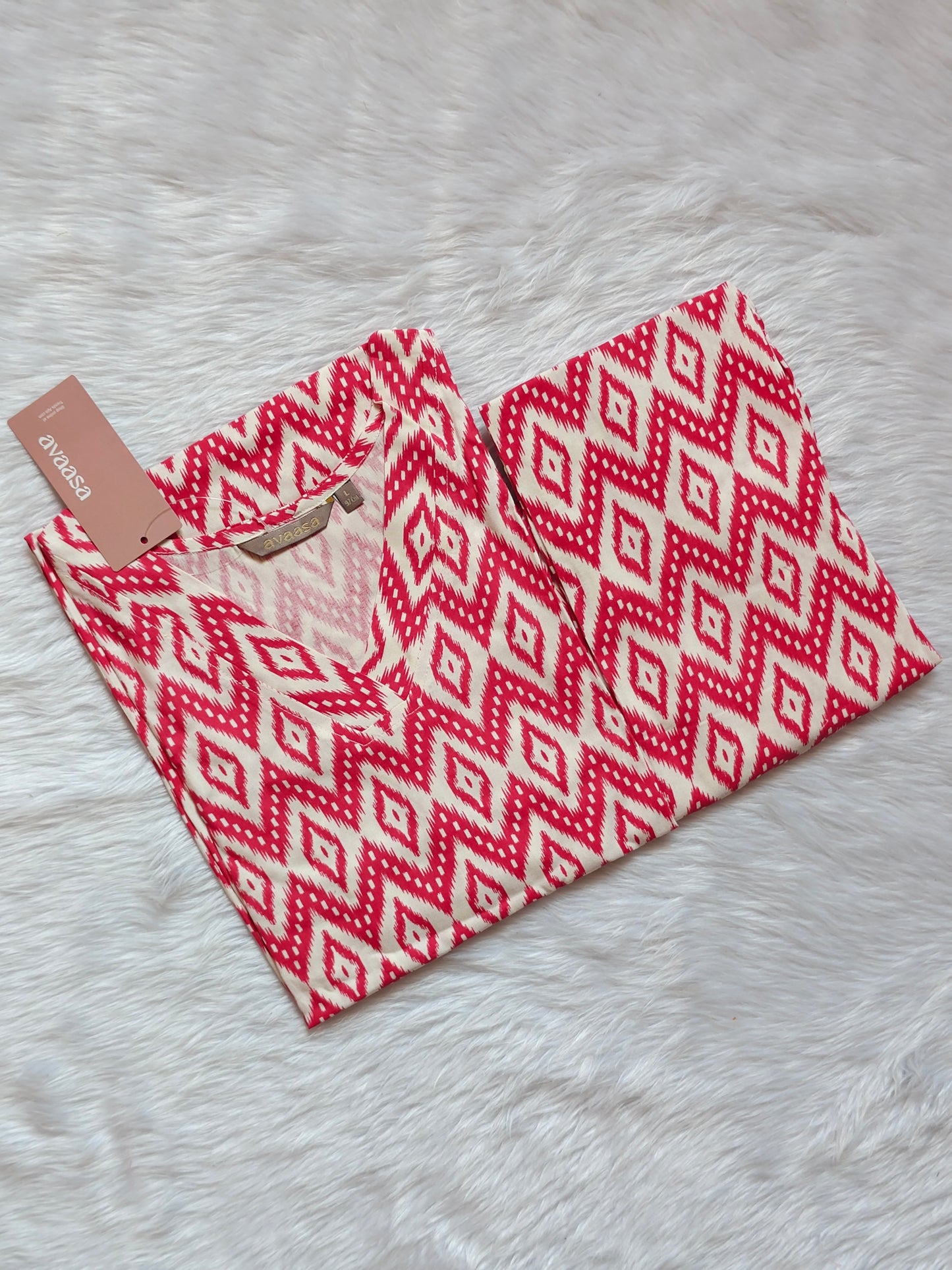 MAGENTA RAYON CORD