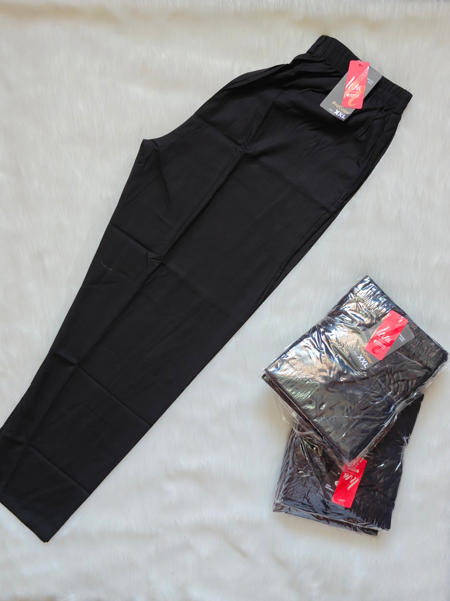 BLACK STRAIGHT PANT