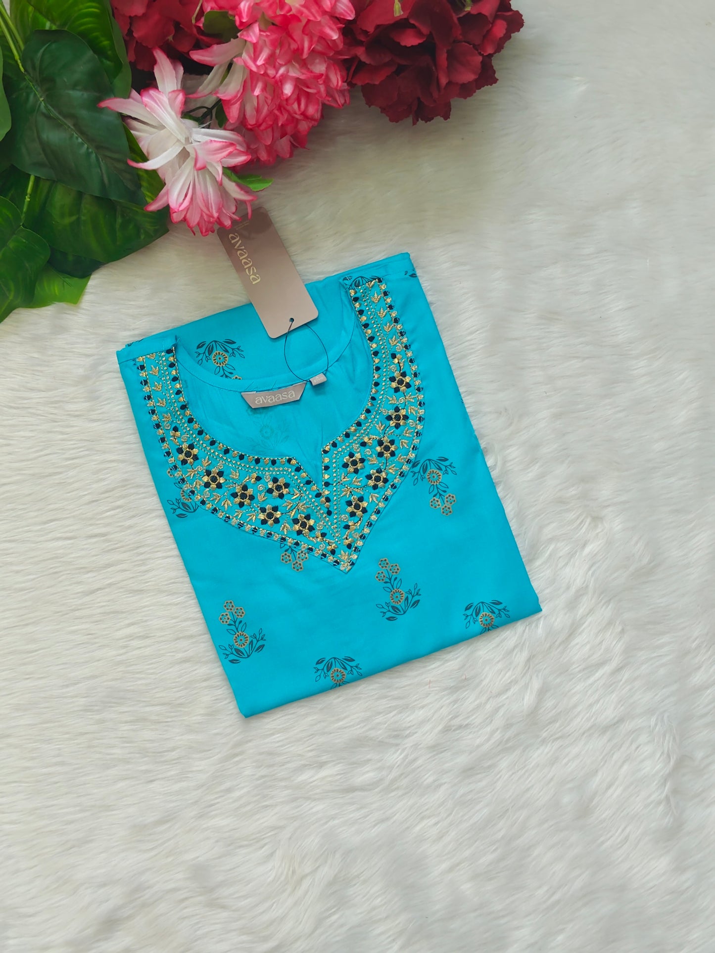 SKY BLUE KURTI