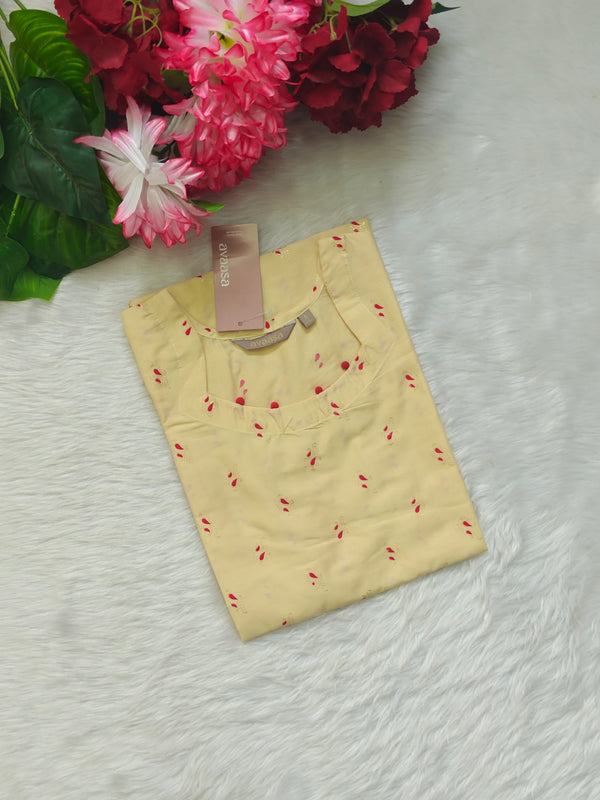 LIGHT SANDAL KURTI
