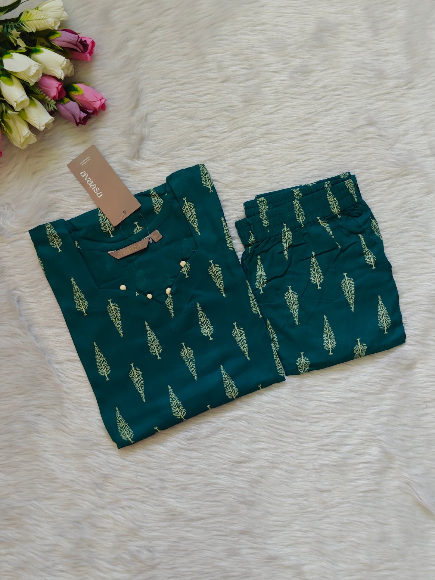 TEAL GREEN RAYON CORD