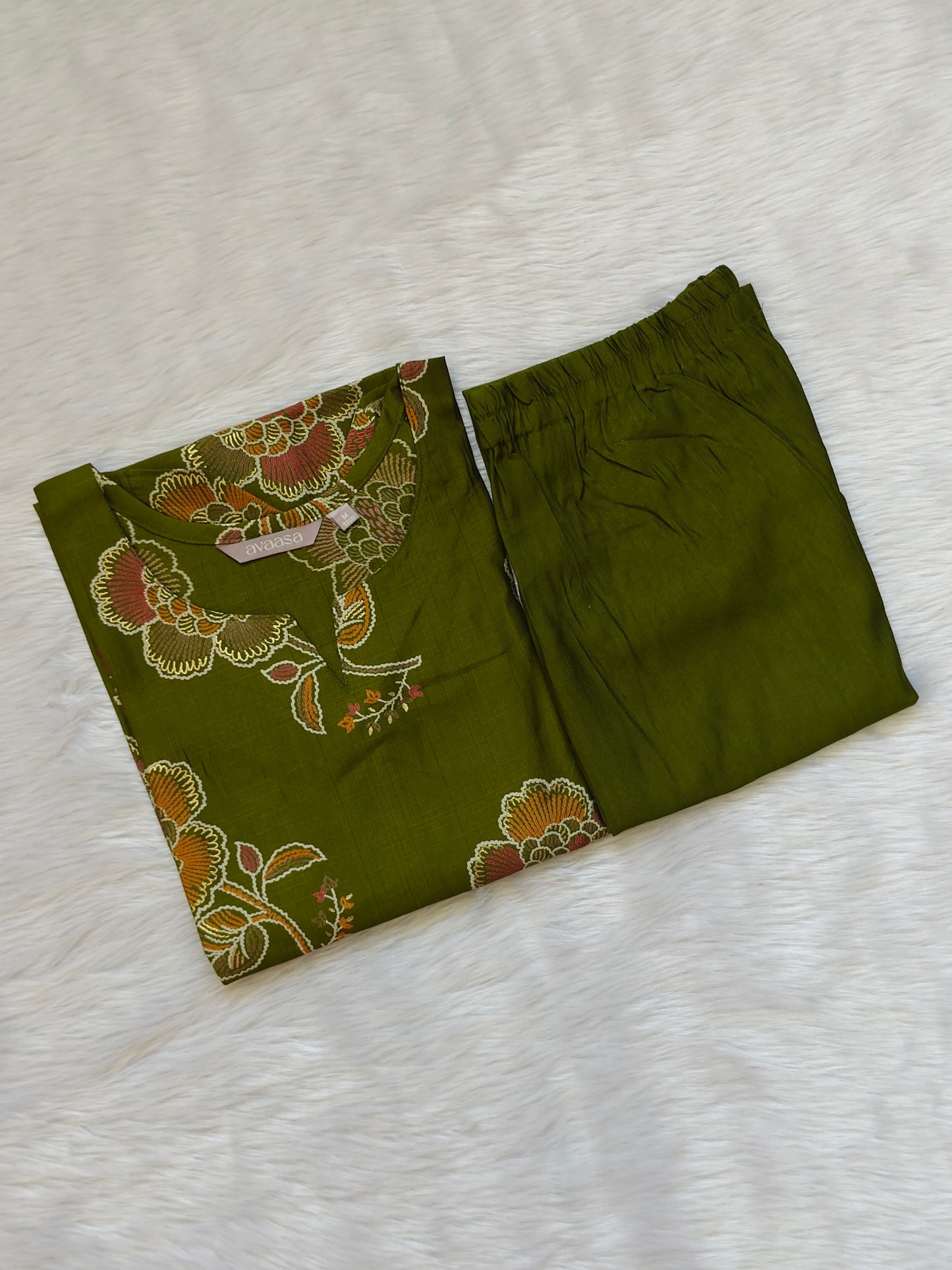 OLIVE GREEN CORD