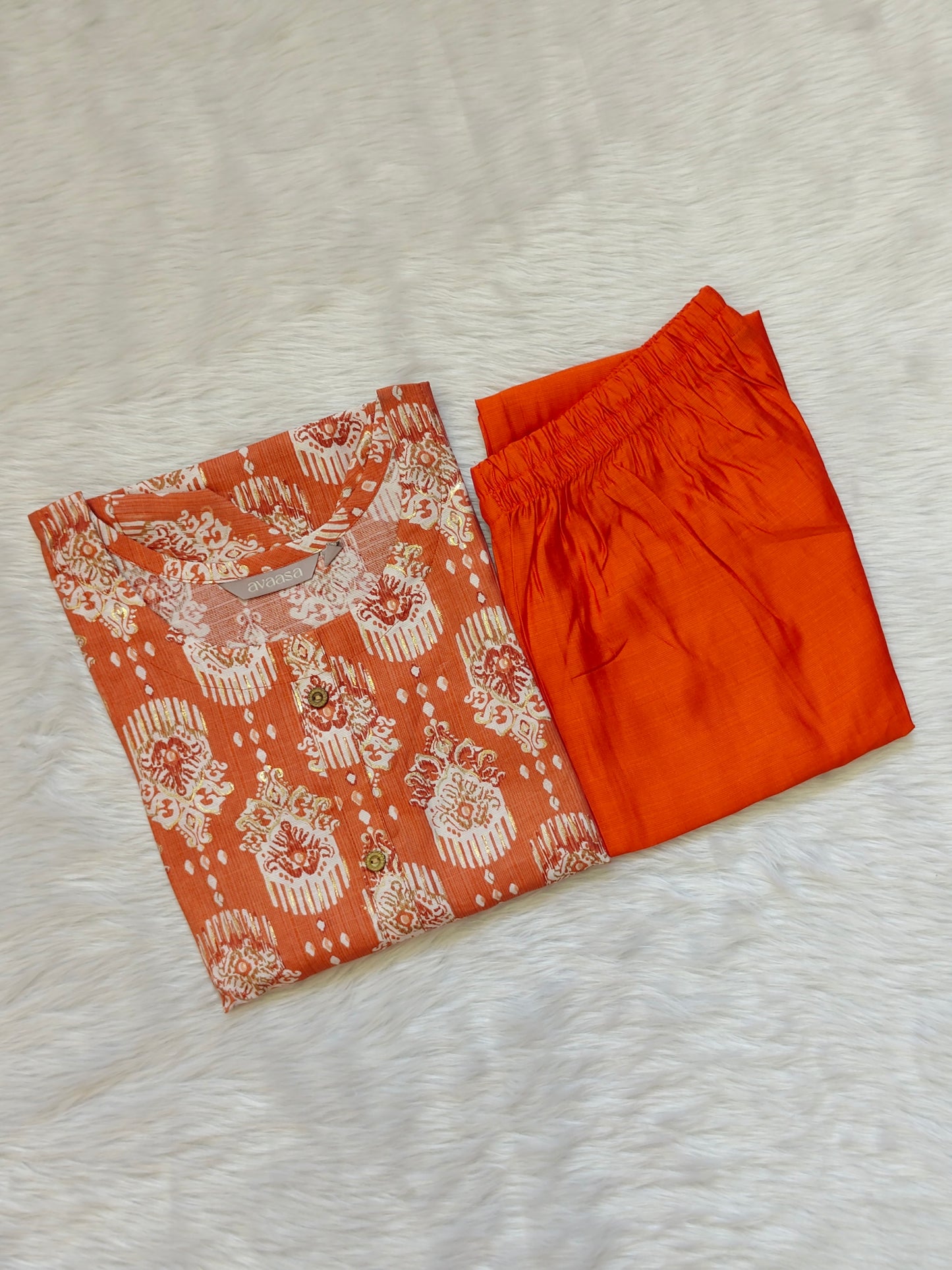 RUST ORANGE CORD
