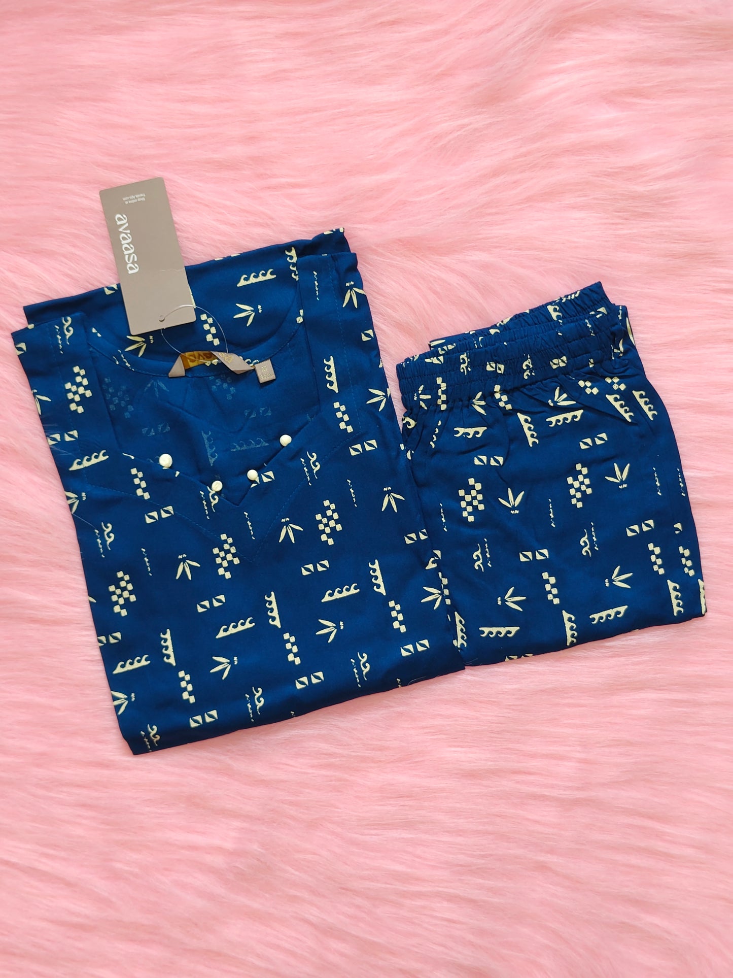 NAVY BLUE RAYON CORD