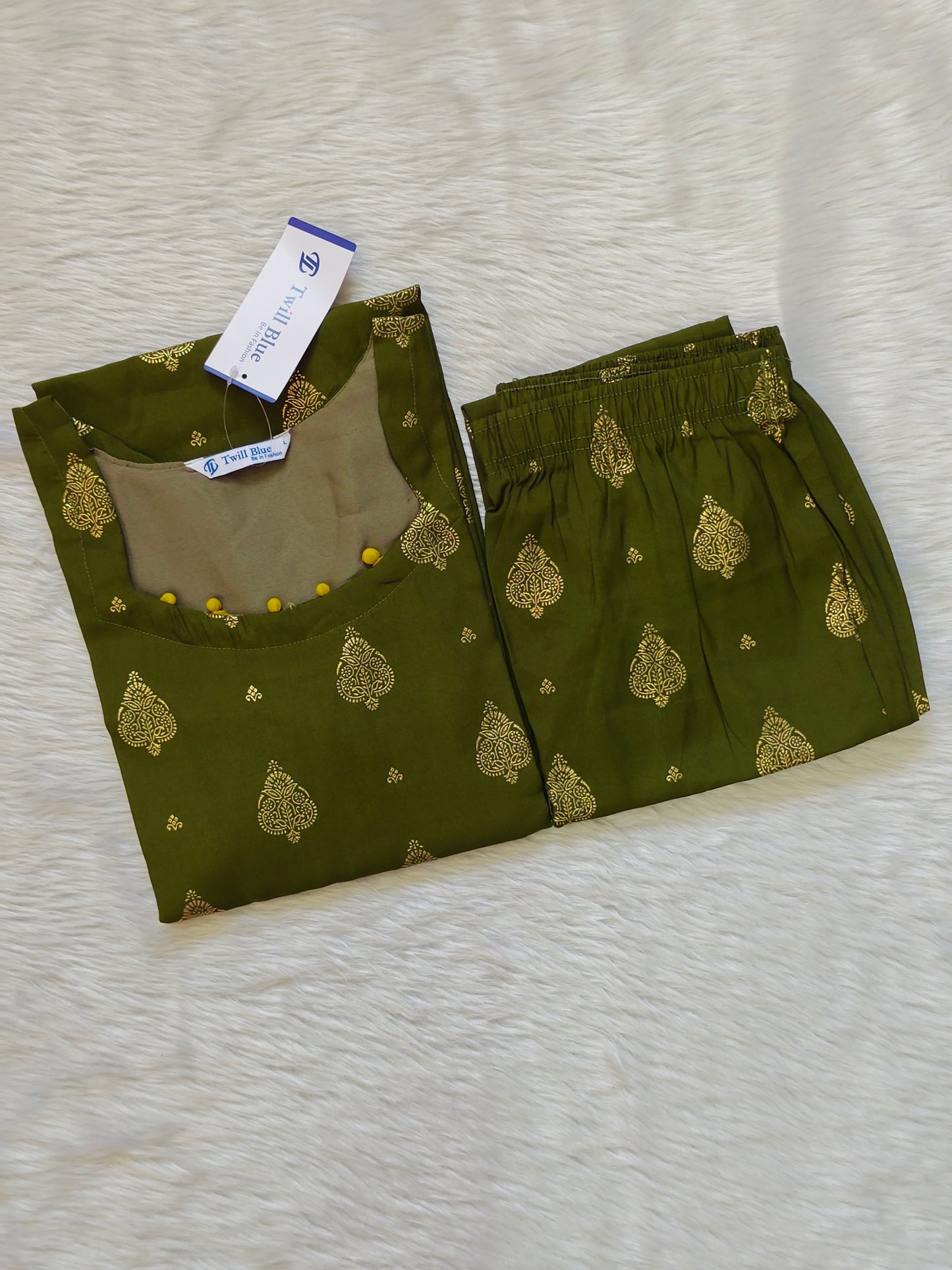 OLIVE GREEN CORD