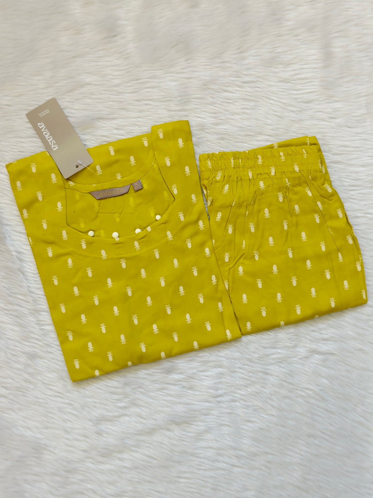 MUSTARD YELLOW RAYON CORD