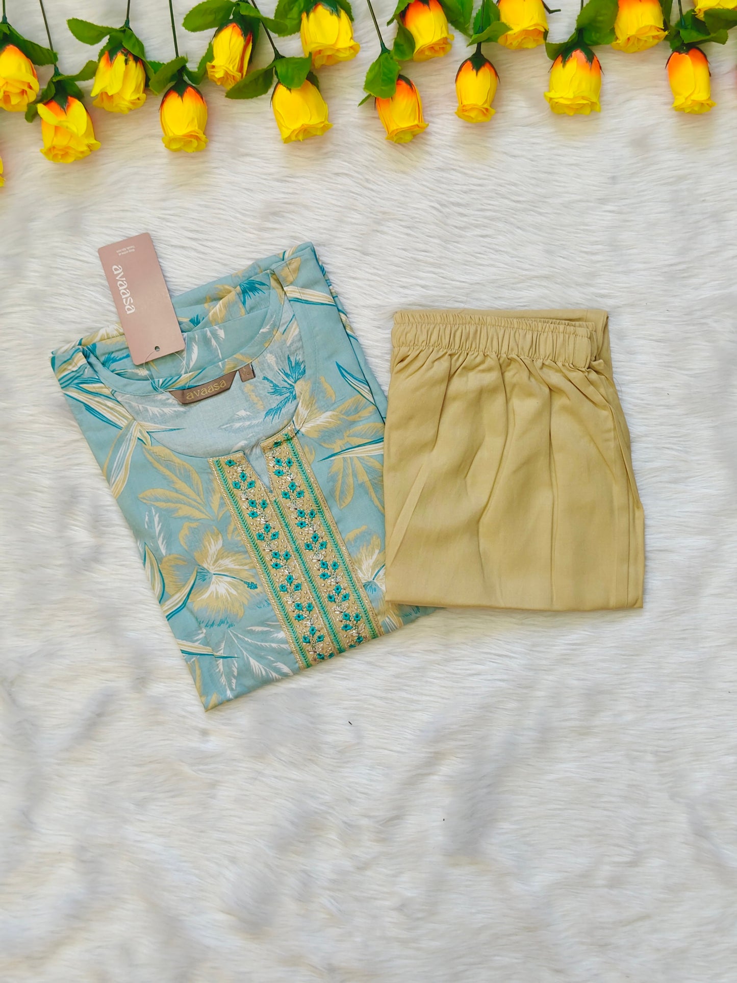 PASTEL BLUE RAYON CORD