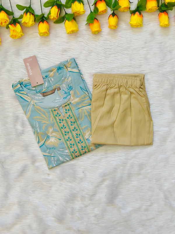 PASTEL BLUE RAYON CORD