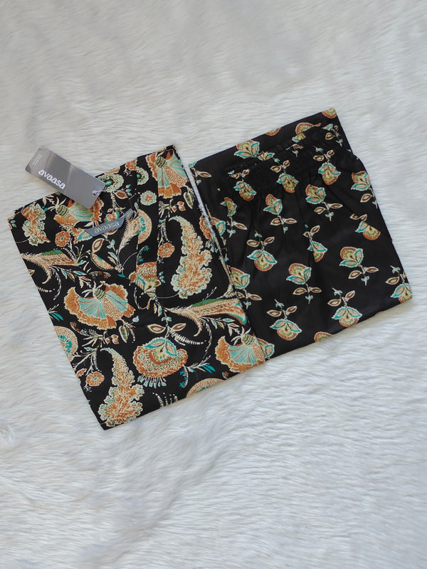 BLACK RAYON CORD