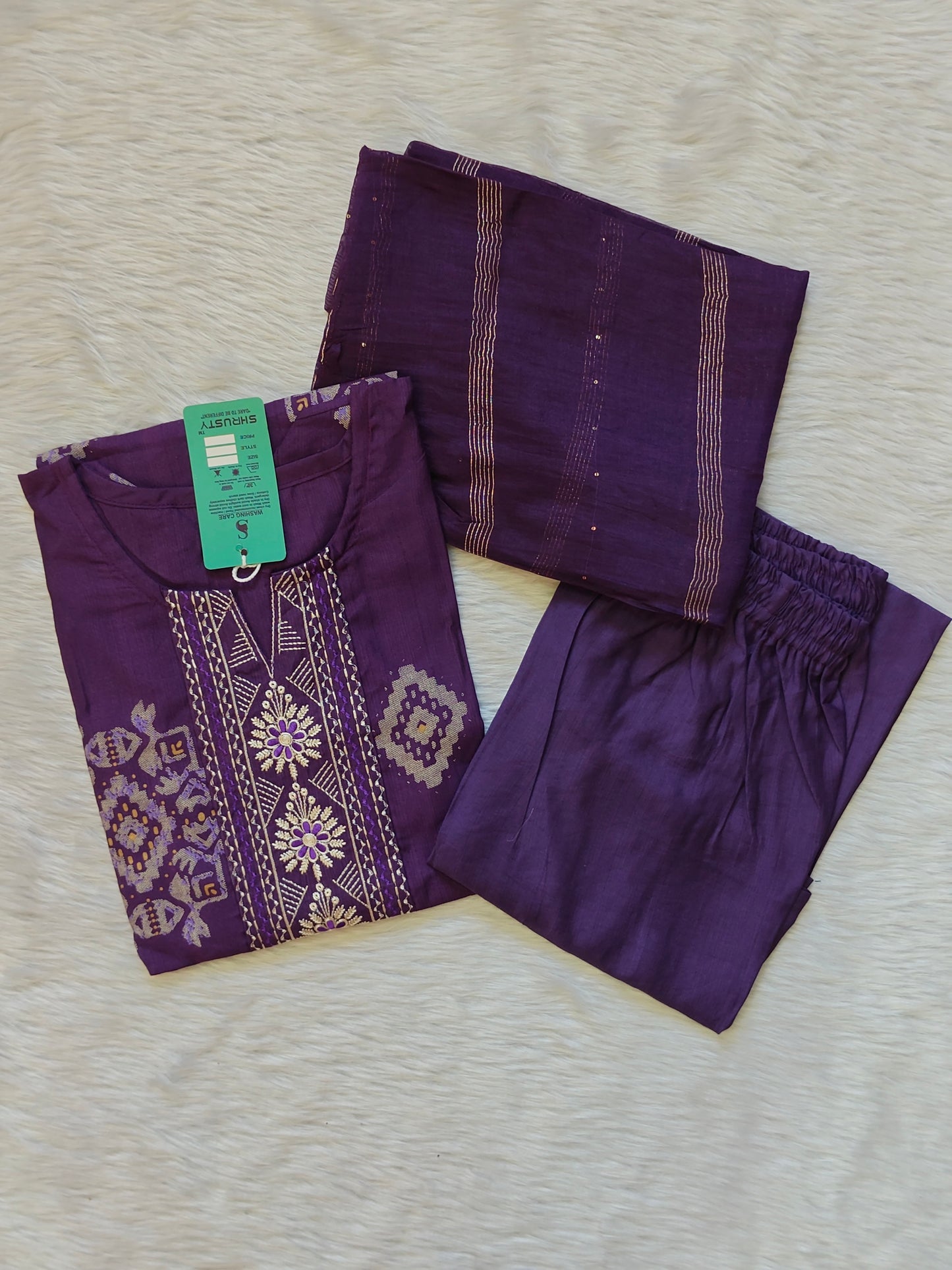PURPLE EMBRO SET