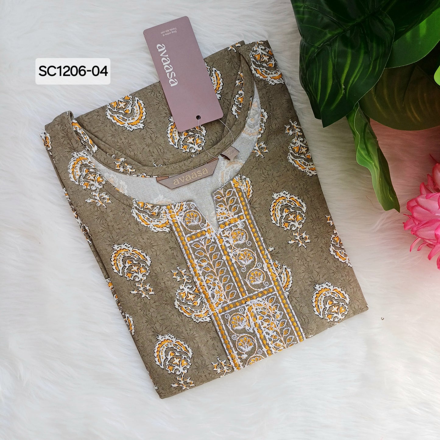 RUSTIC CHARM  KURTI