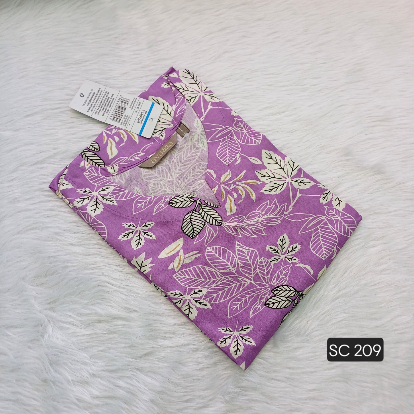 LAVENDAR  KURTI