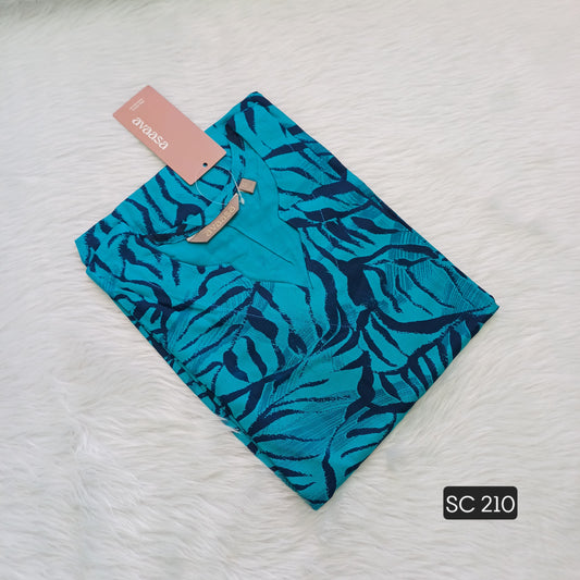 TEAL  KURTI