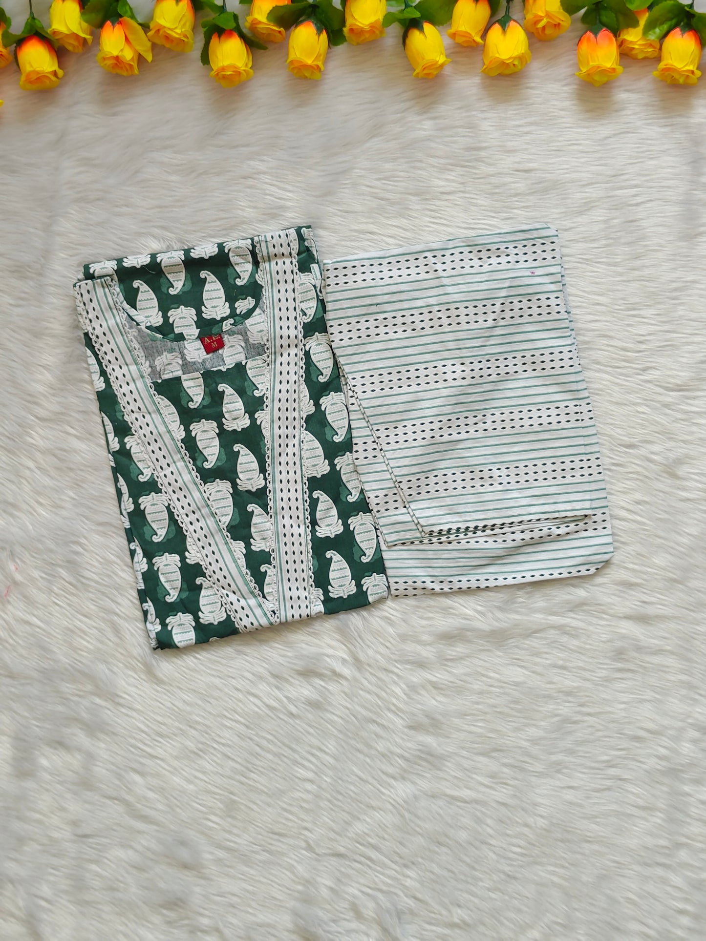 FOREST GREEN COTTON CORD