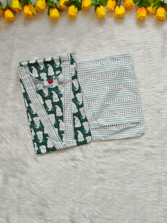 FOREST GREEN COTTON CORD