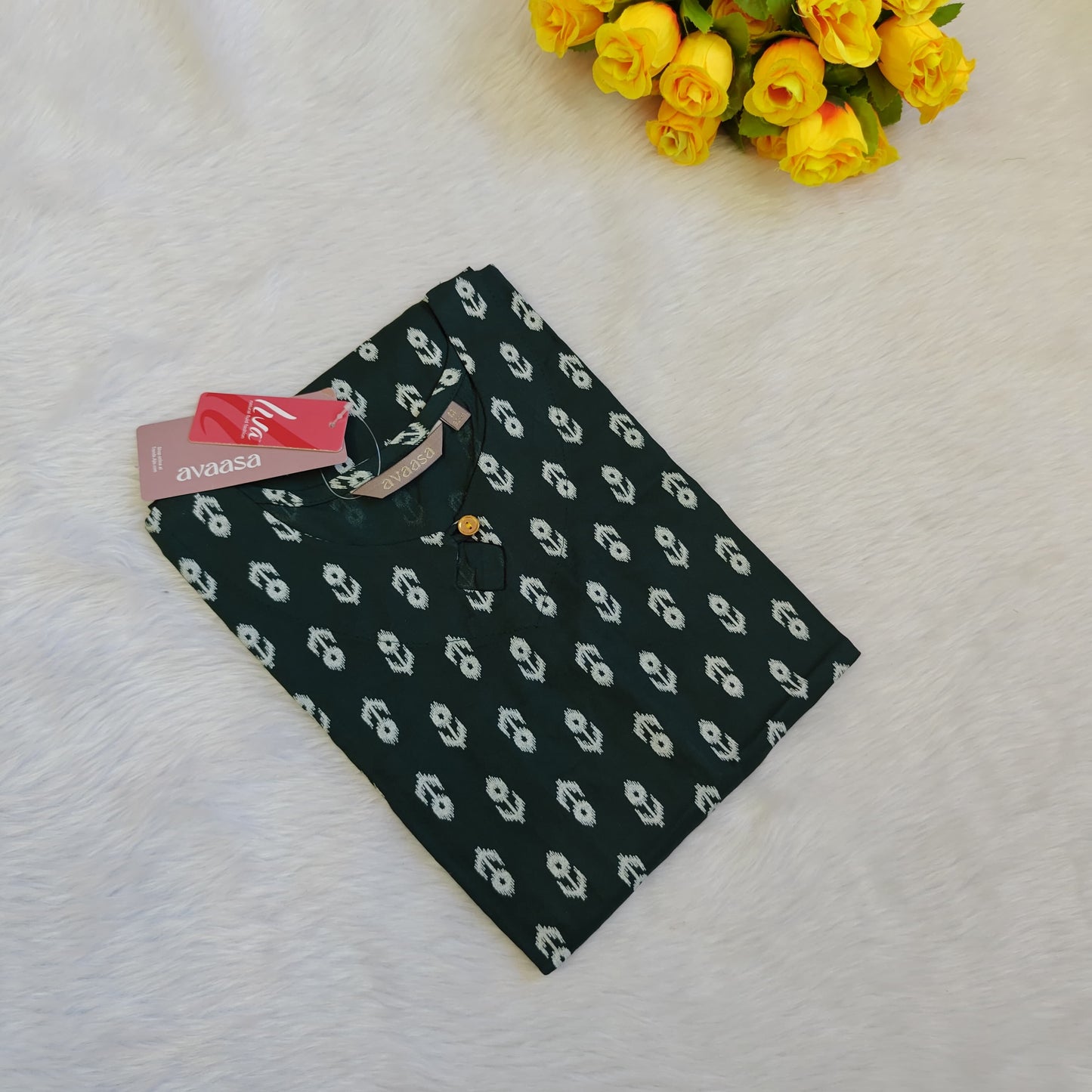 FORMAL GREEN KURTI