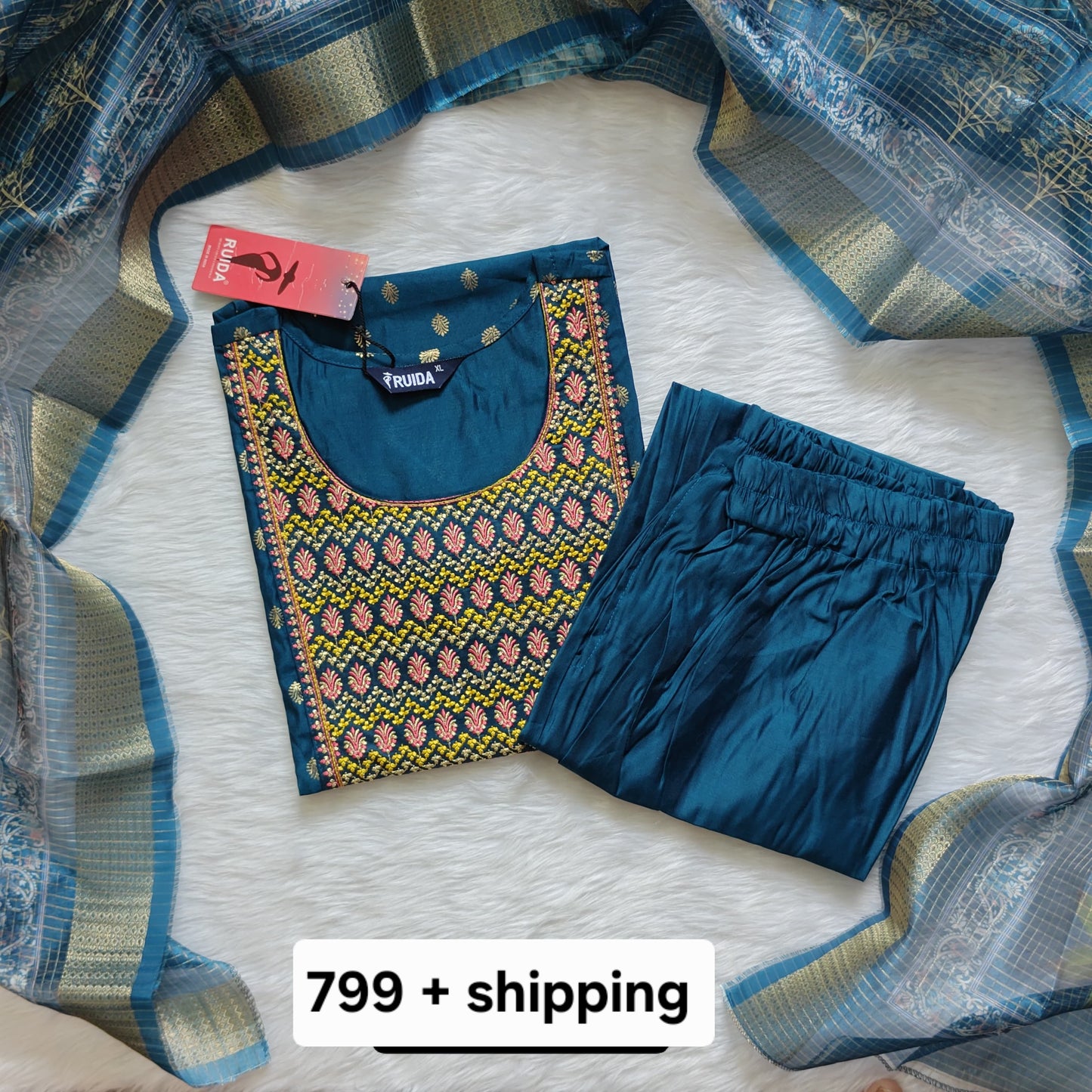 TEAL BLUE SET