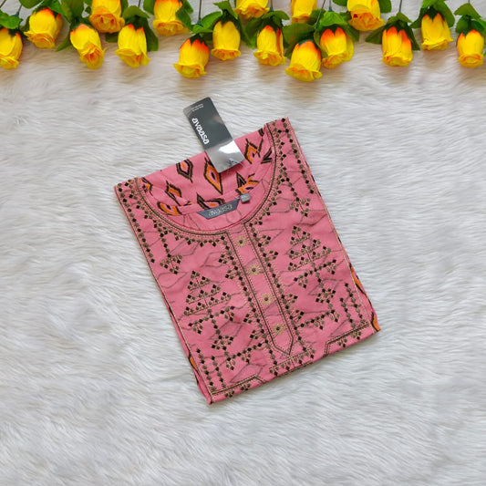 BABY PINK KURTI
