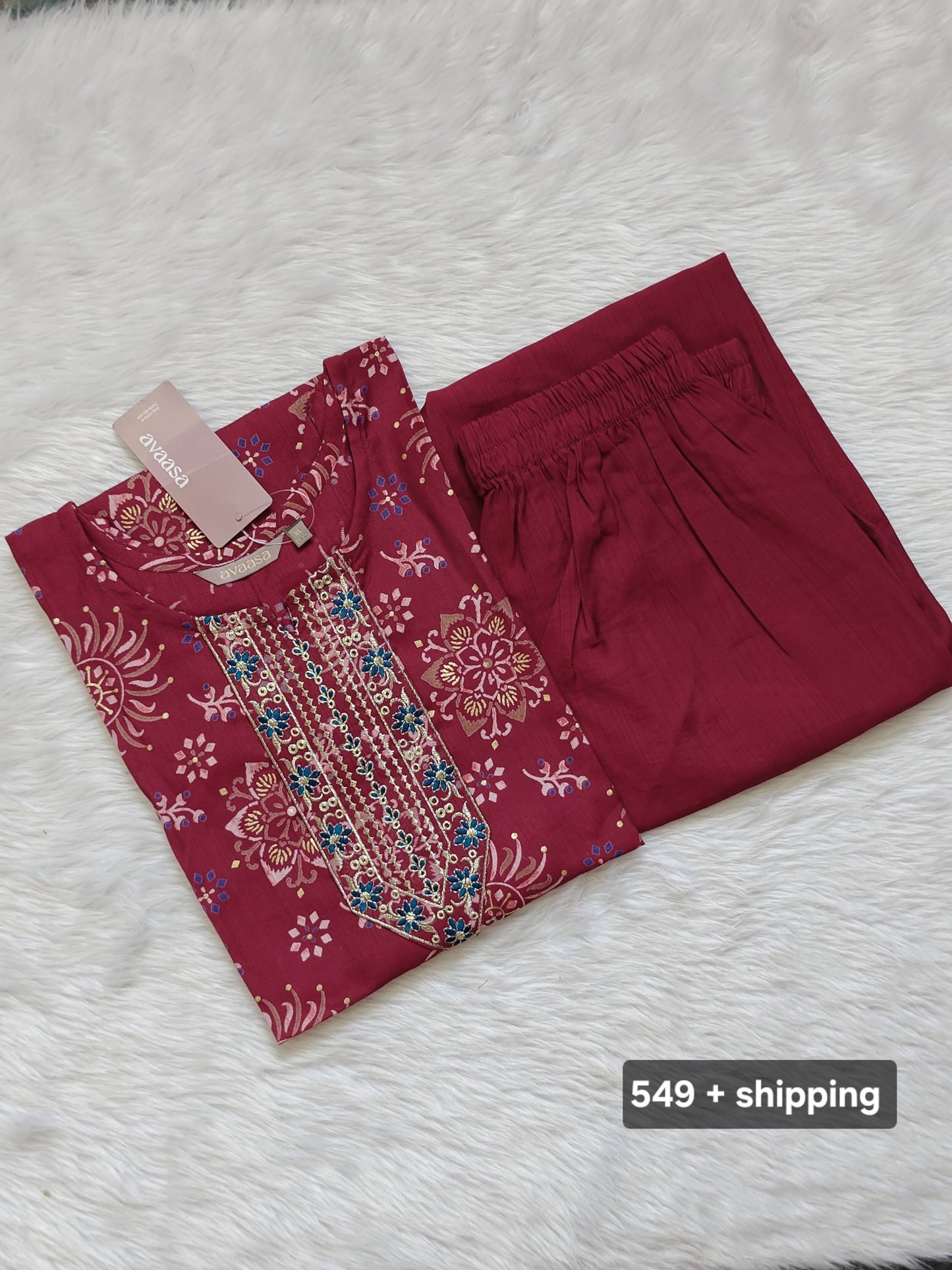 WINE RED CORD