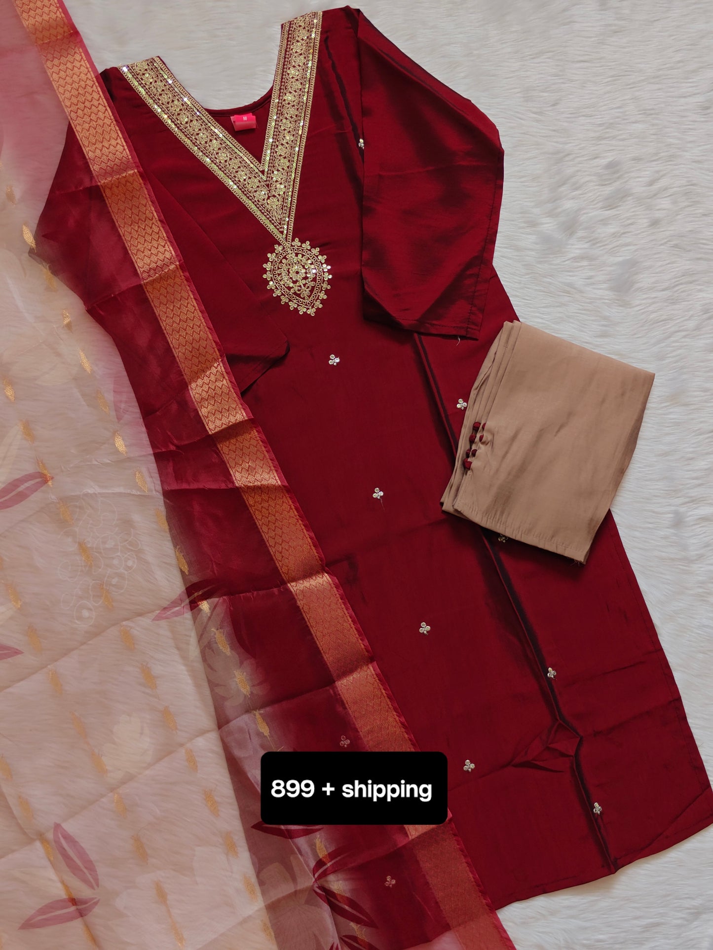 MAROON RED SET