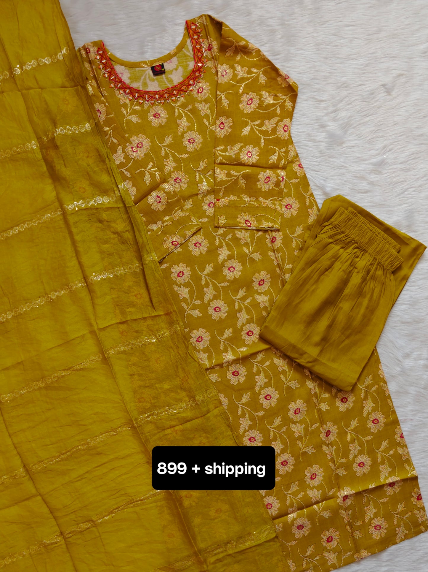 MUSTARD YELLOW SET
