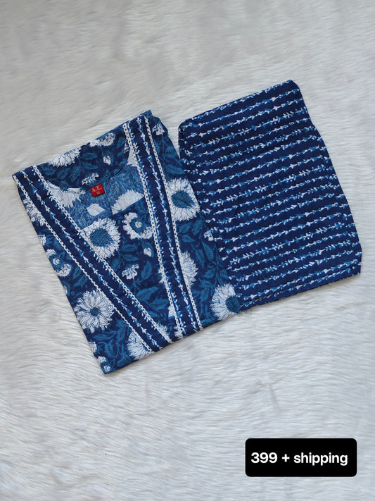 OFF BLUE COTTON CORD
