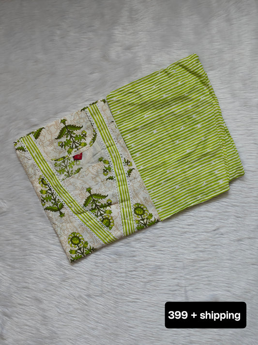 LIME GREEN COTTON CORD