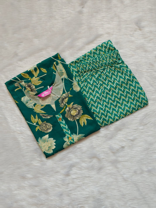 TREE GREEN RAYON CORD