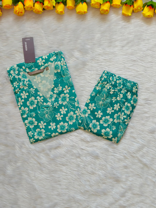SEA GREEN RAYON CORD
