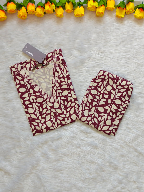 RICH MAROON RAYON CORD