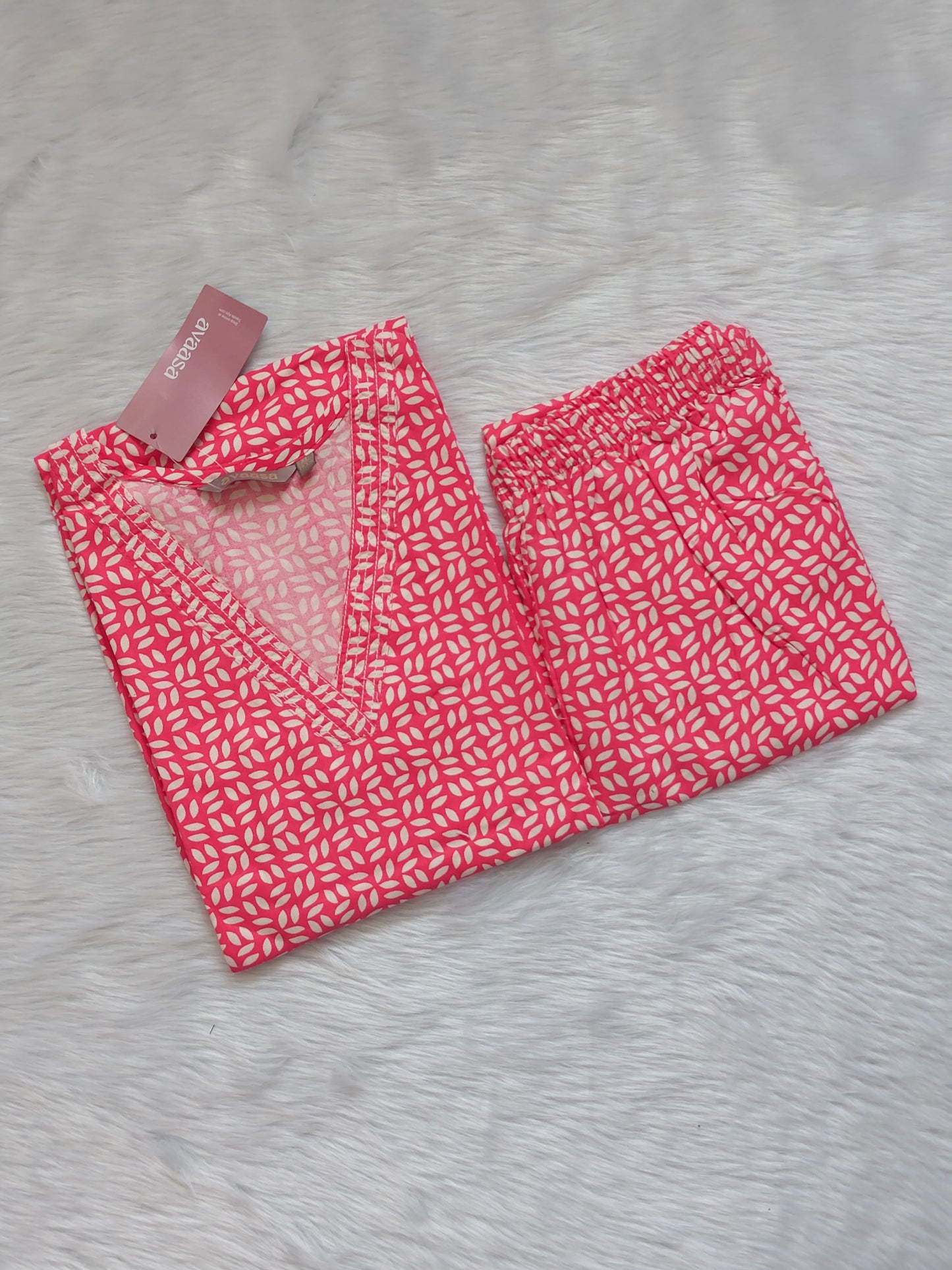 LIGHT RED RAYON CORD