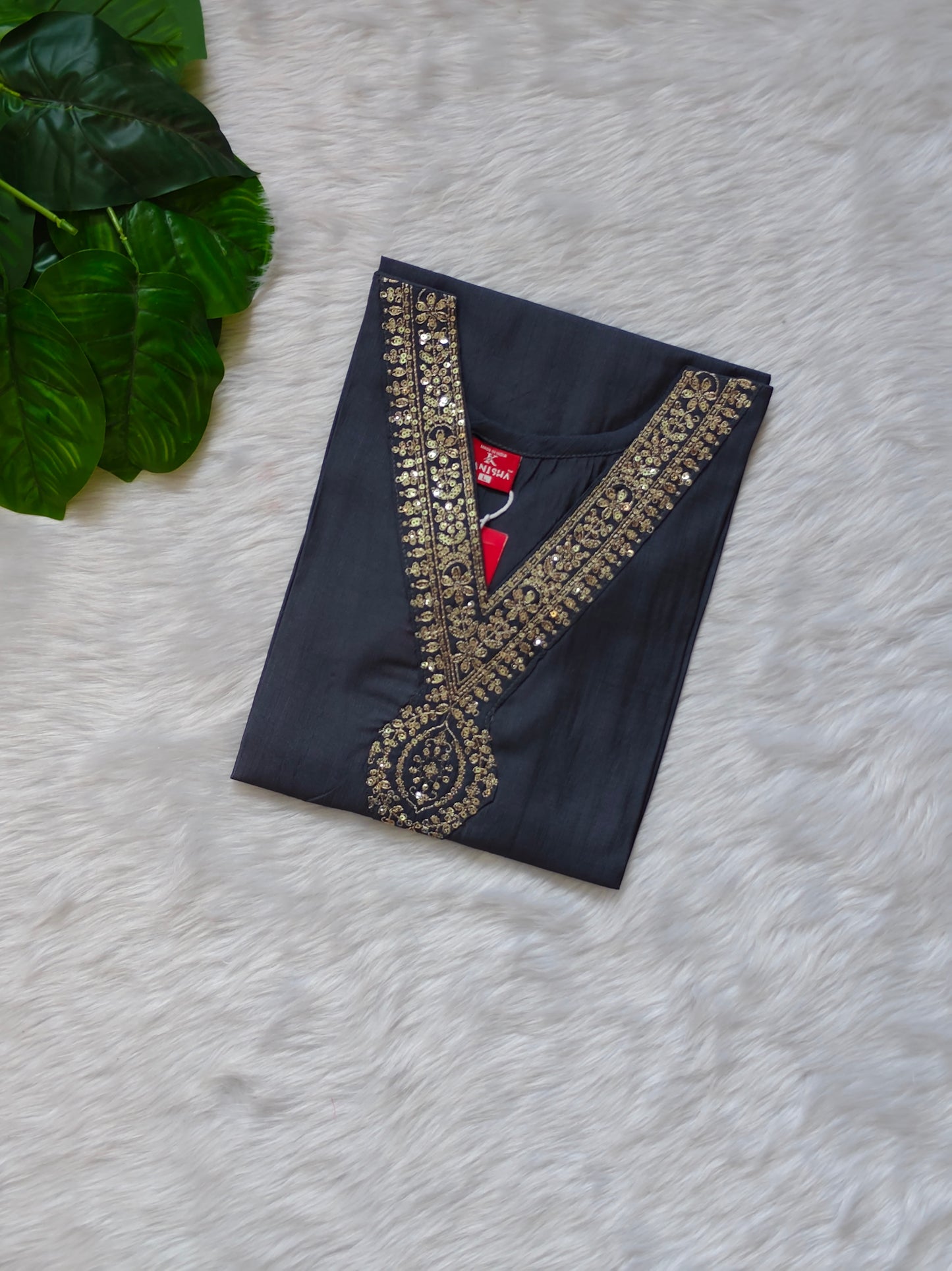 DARK GREY KURTI