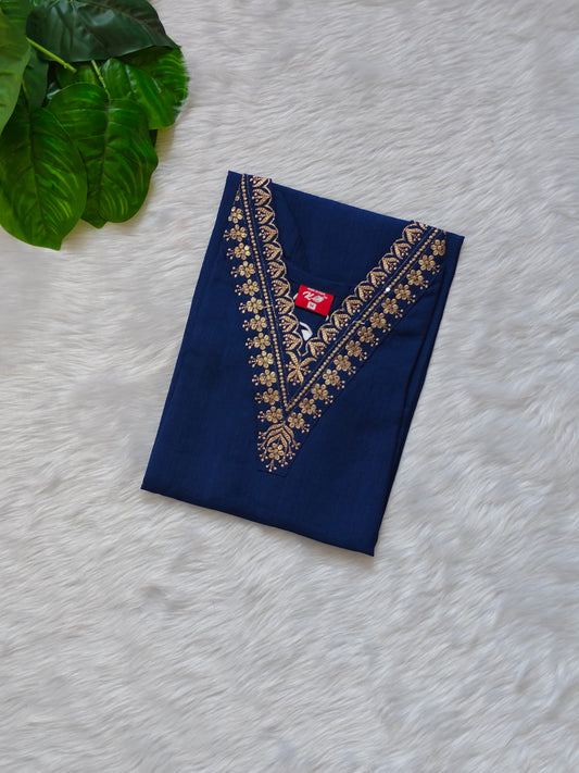 CYAN BLUE KURTI