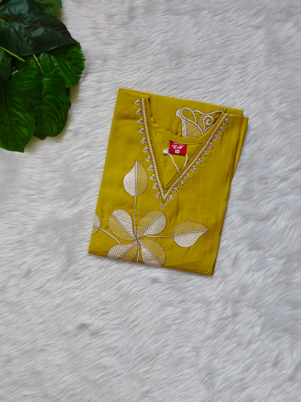 MUSTARD KURTI