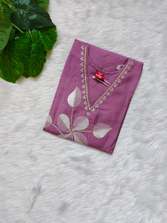 DARK LAVENDAR KURTI