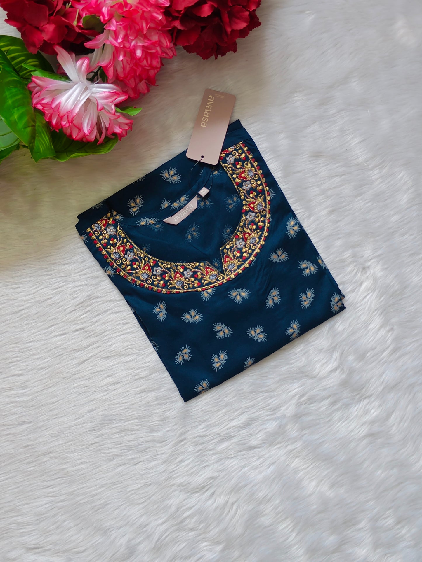 TEAL  KURTI