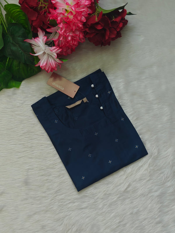 DARK BLUE KURTI