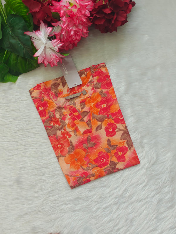 RED ORANGE KURTI