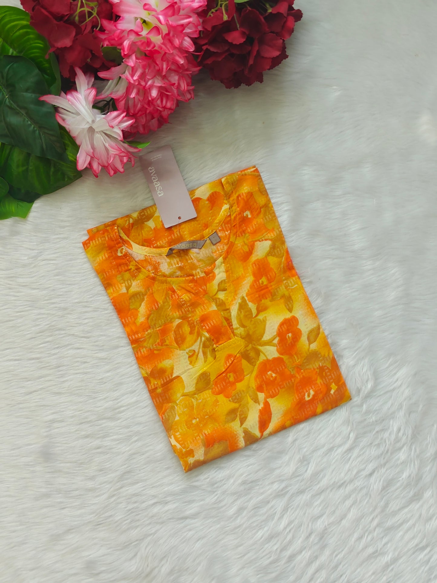 YELLOW KURTI