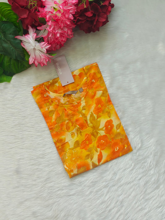 YELLOW KURTI