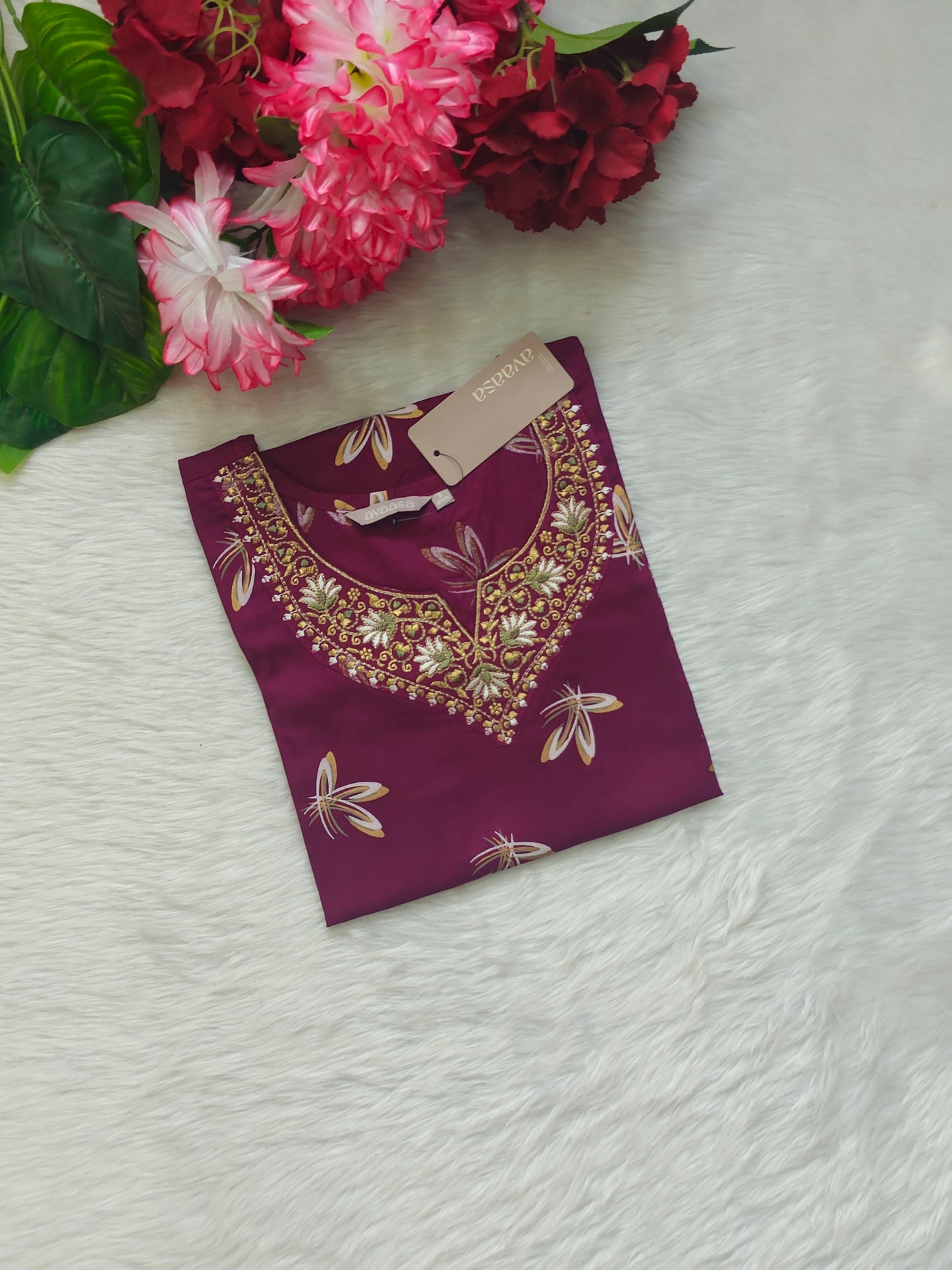 PURPLE KURTI