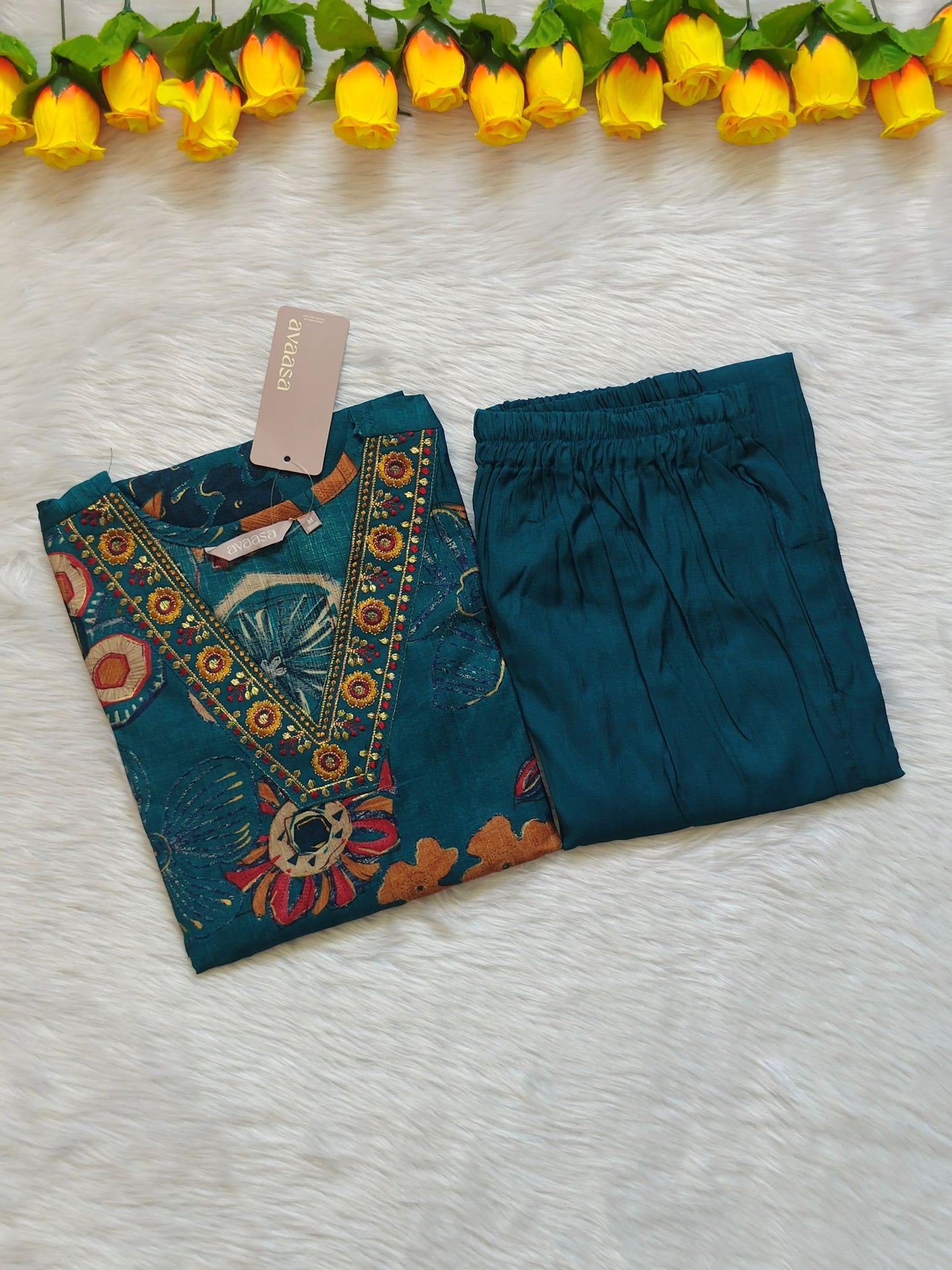 TEAL GREEN CORD