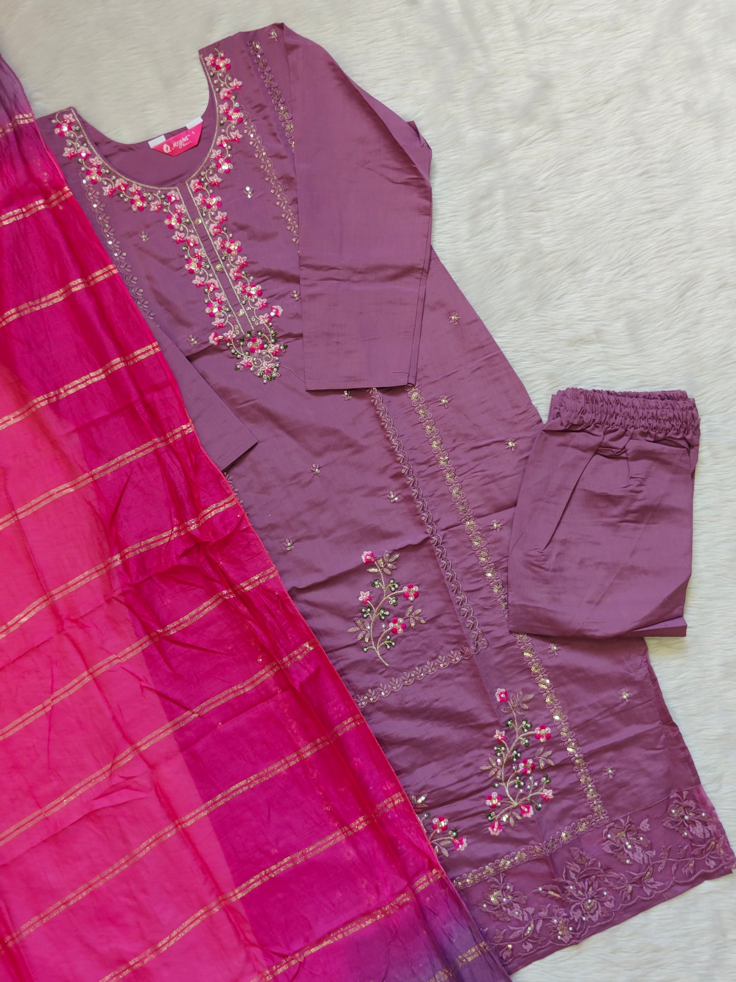 MILD LAVEN PINK EMBRO SET