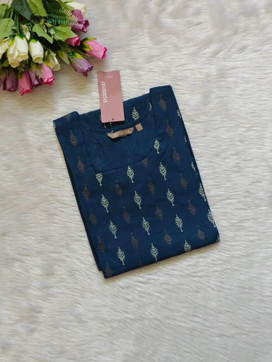 SLATE BLUE KURTI