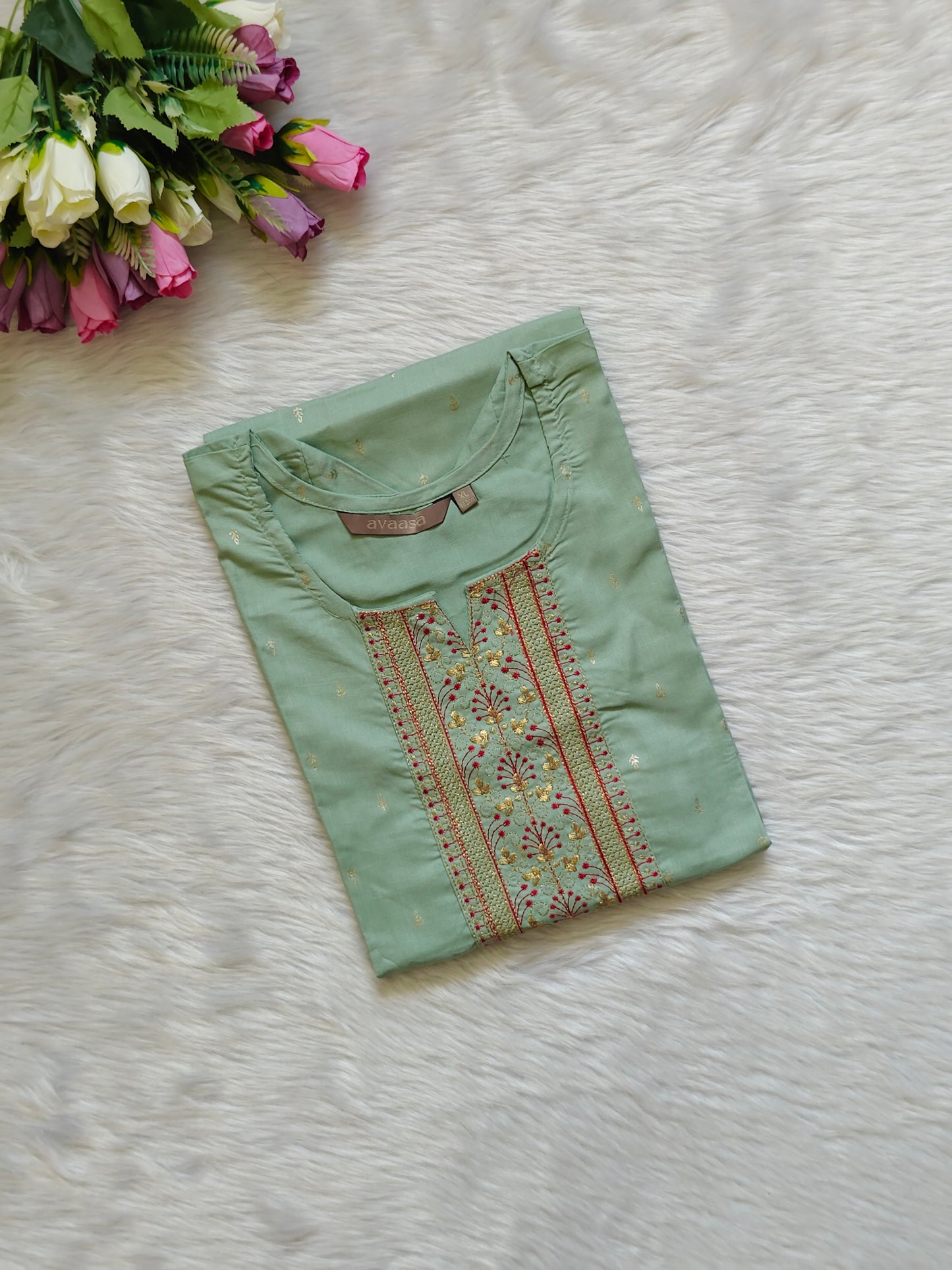 SAGE GREEN  KURTI