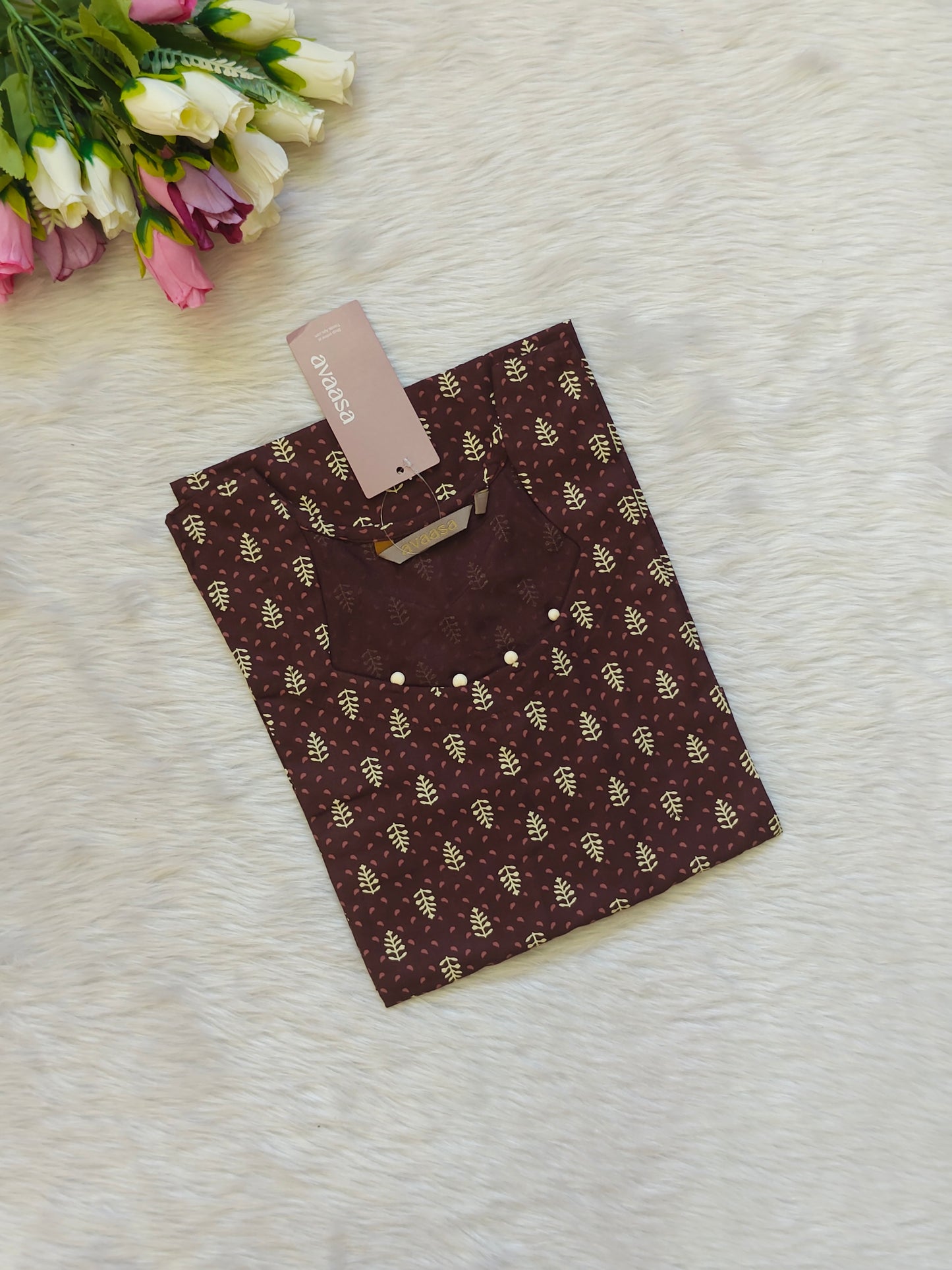 COFFEE BROWN KURTI