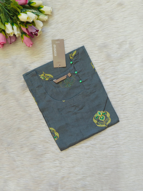CHARCOAL GREY KURTI