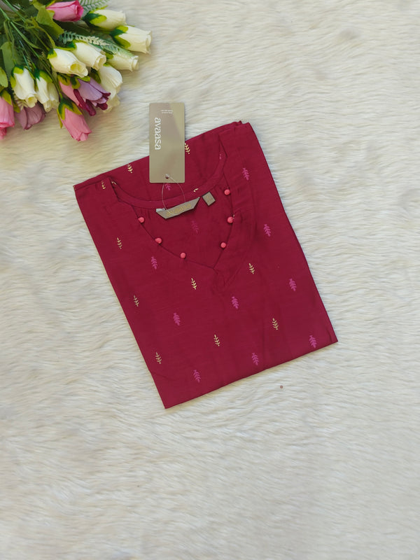 BERRY PINK KURTI